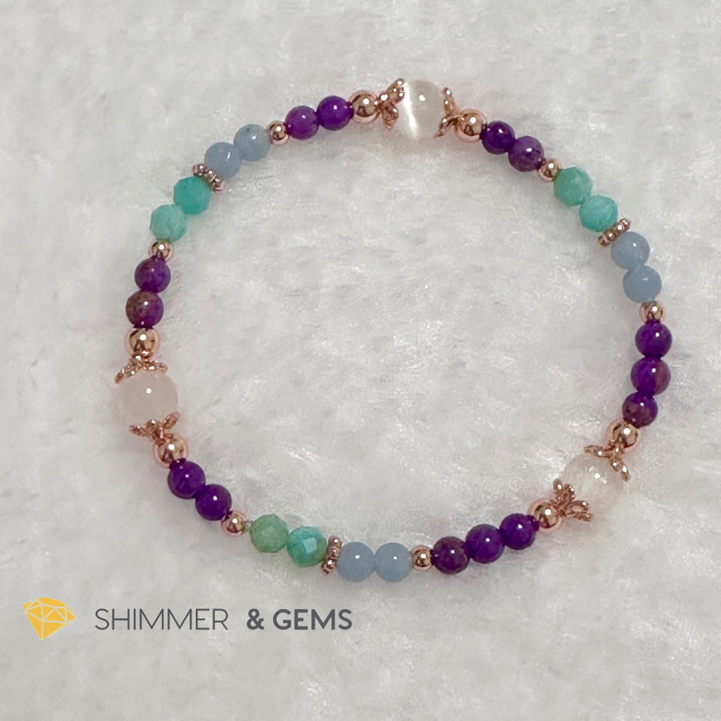 2024 New Year & Period 9 Lucky Bracelet (4mm) by Audrey