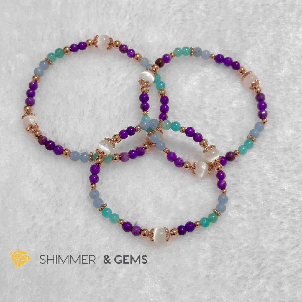 2024 New Year & Period 9 Lucky Bracelet (4mm) by Audrey