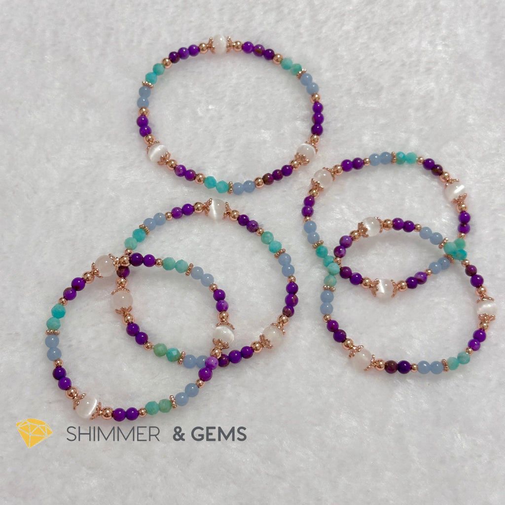 2024 New Year & Period 9 Lucky Bracelet (4mm) by Audrey