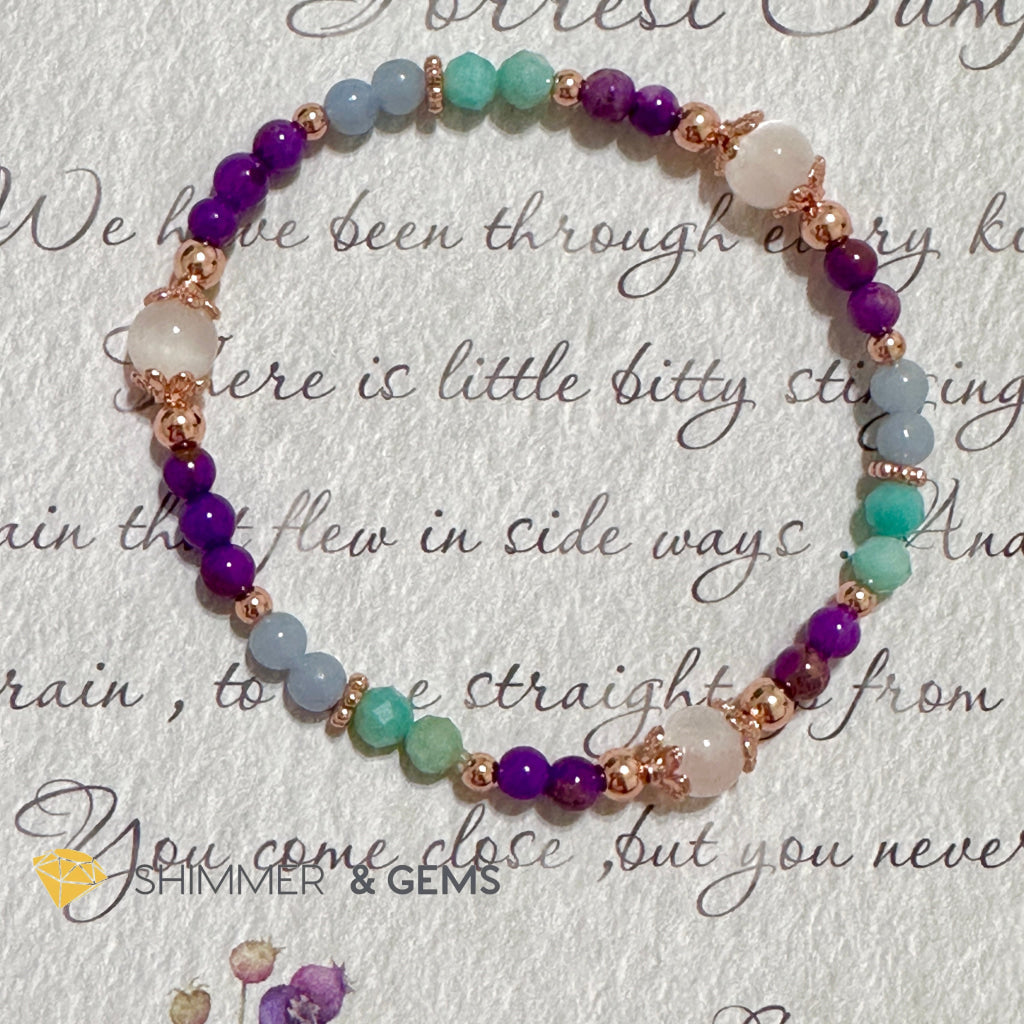 2024 New Year & Period 9 Lucky Bracelet (4mm) by Audrey