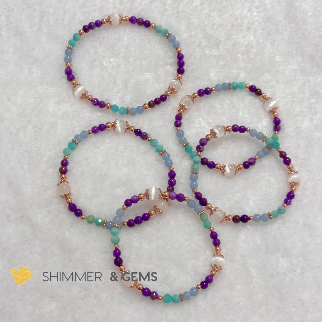 2024 New Year & Period 9 Lucky Bracelet (4mm) by Audrey