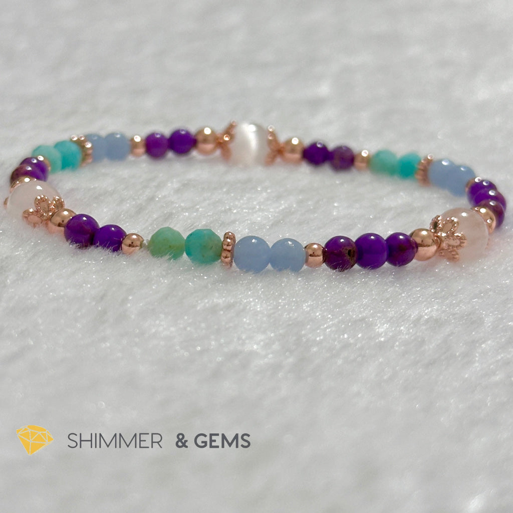 2024 New Year & Period 9 Lucky Bracelet (4mm) by Audrey
