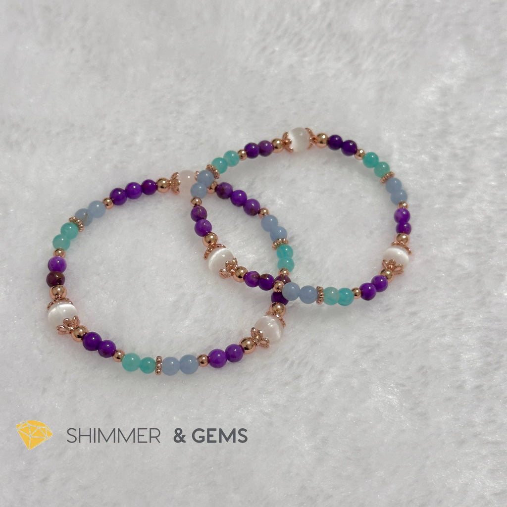 2024 New Year & Period 9 Lucky Bracelet (4mm) by Audrey
