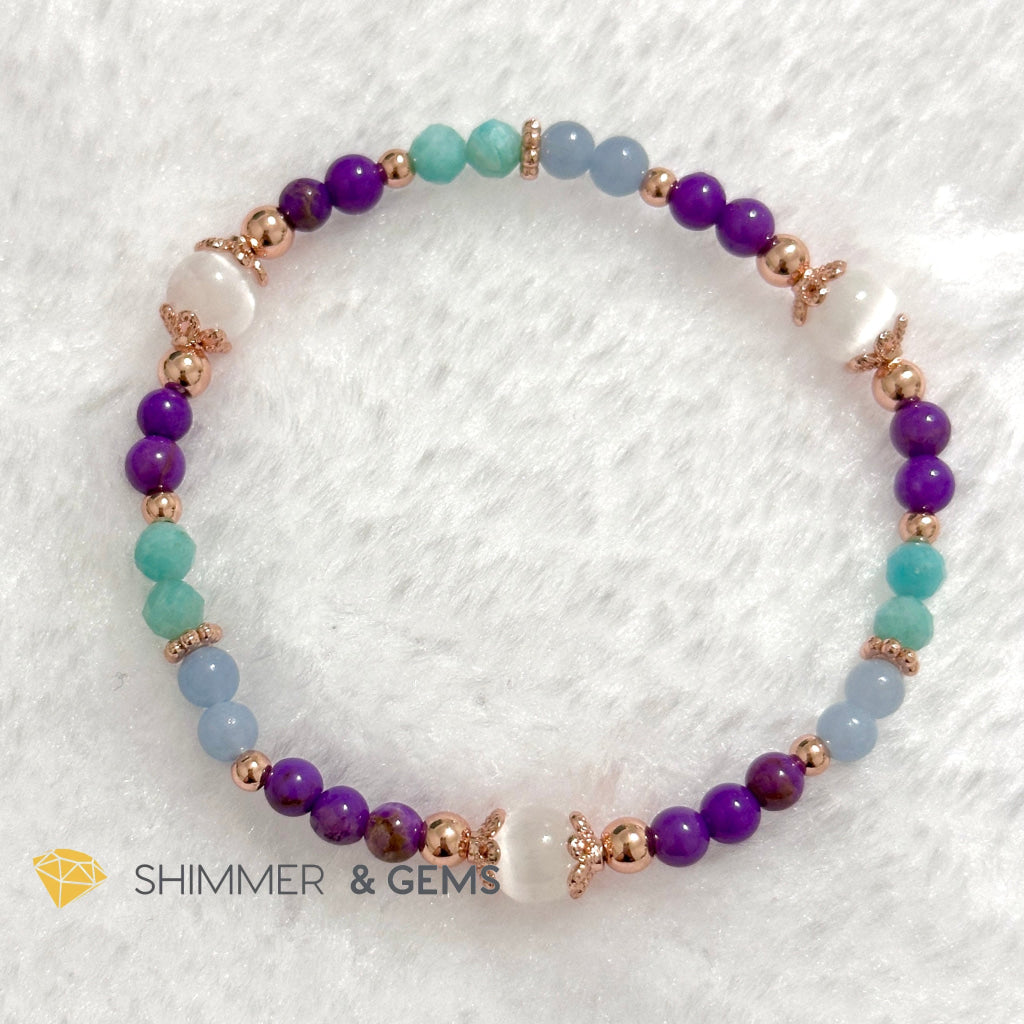 2024 New Year & Period 9 Lucky Bracelet (4mm) by Audrey