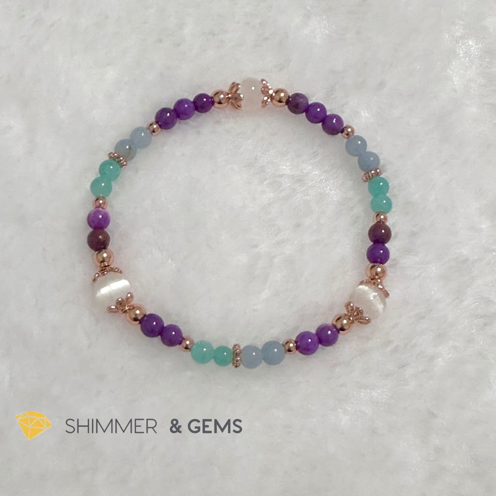 2024 New Year & Period 9 Lucky Bracelet (4mm) by Audrey