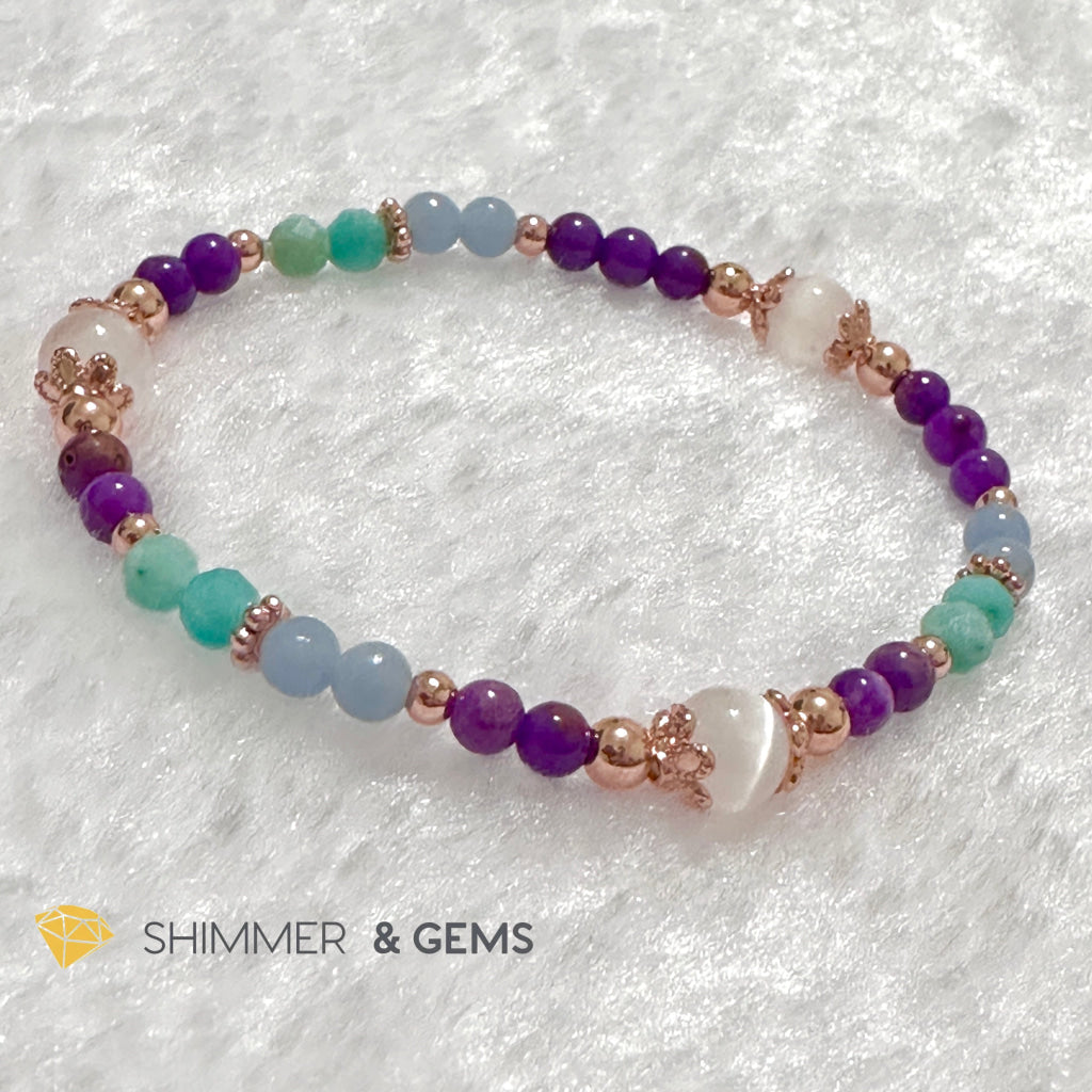 2024 New Year & Period 9 Lucky Bracelet (4mm) by Audrey