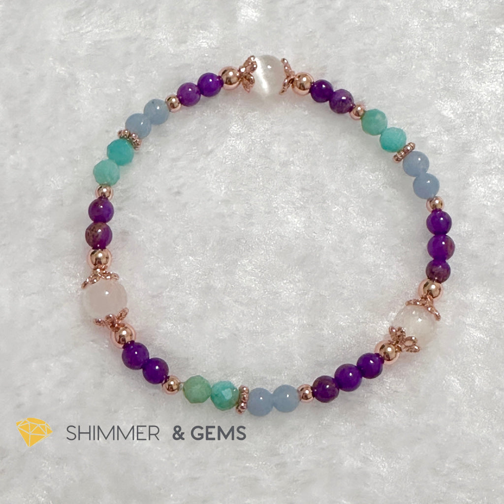 2024 New Year & Period 9 Lucky Bracelet (4mm) by Audrey
