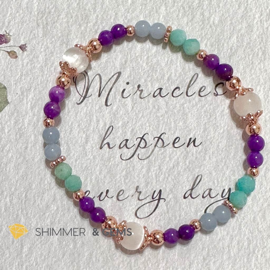 2024 New Year & Period 9 Lucky Bracelet (4mm) by Audrey