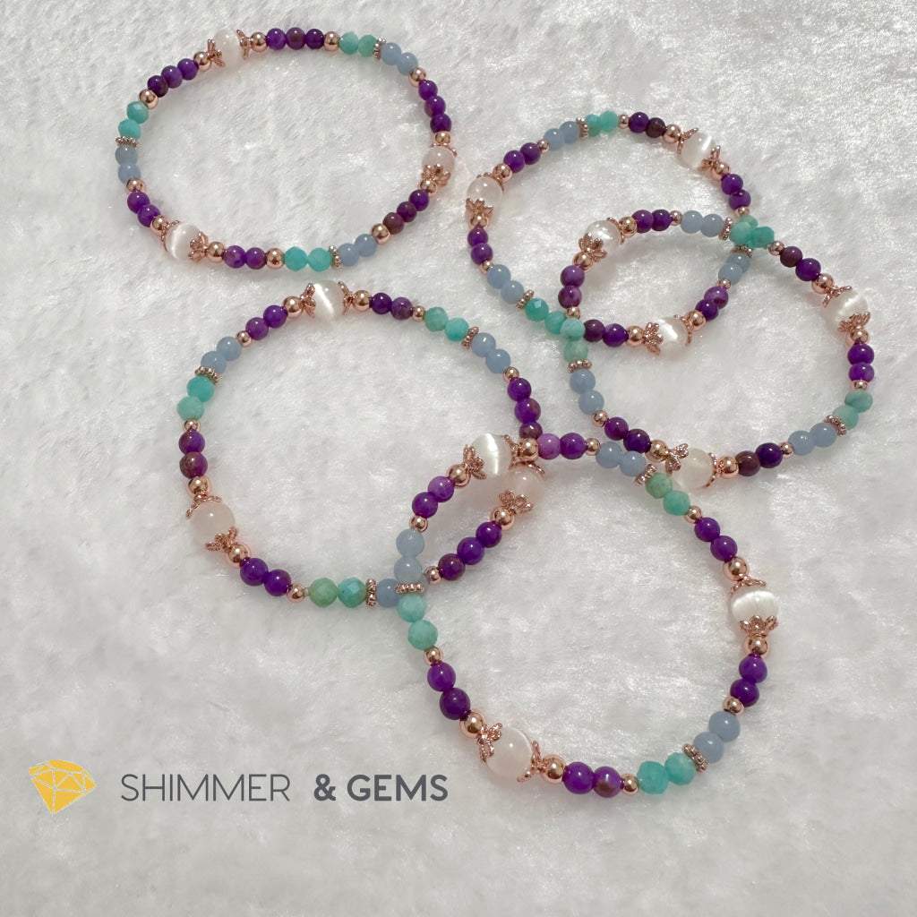 2024 New Year & Period 9 Lucky Bracelet (4mm) by Audrey