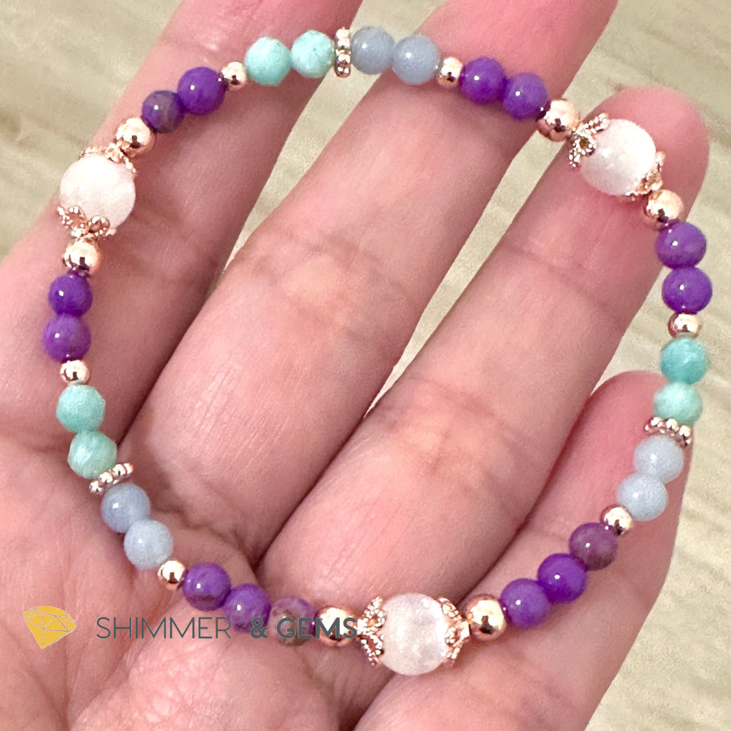 2024 New Year & Period 9 Lucky Bracelet (4mm) by Audrey