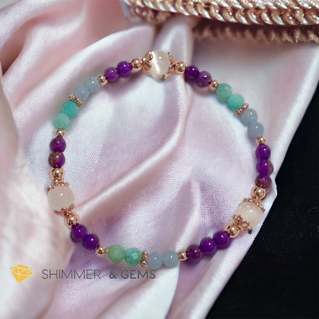 2024 New Year & Period 9 Lucky Bracelet (4mm) by Audrey
