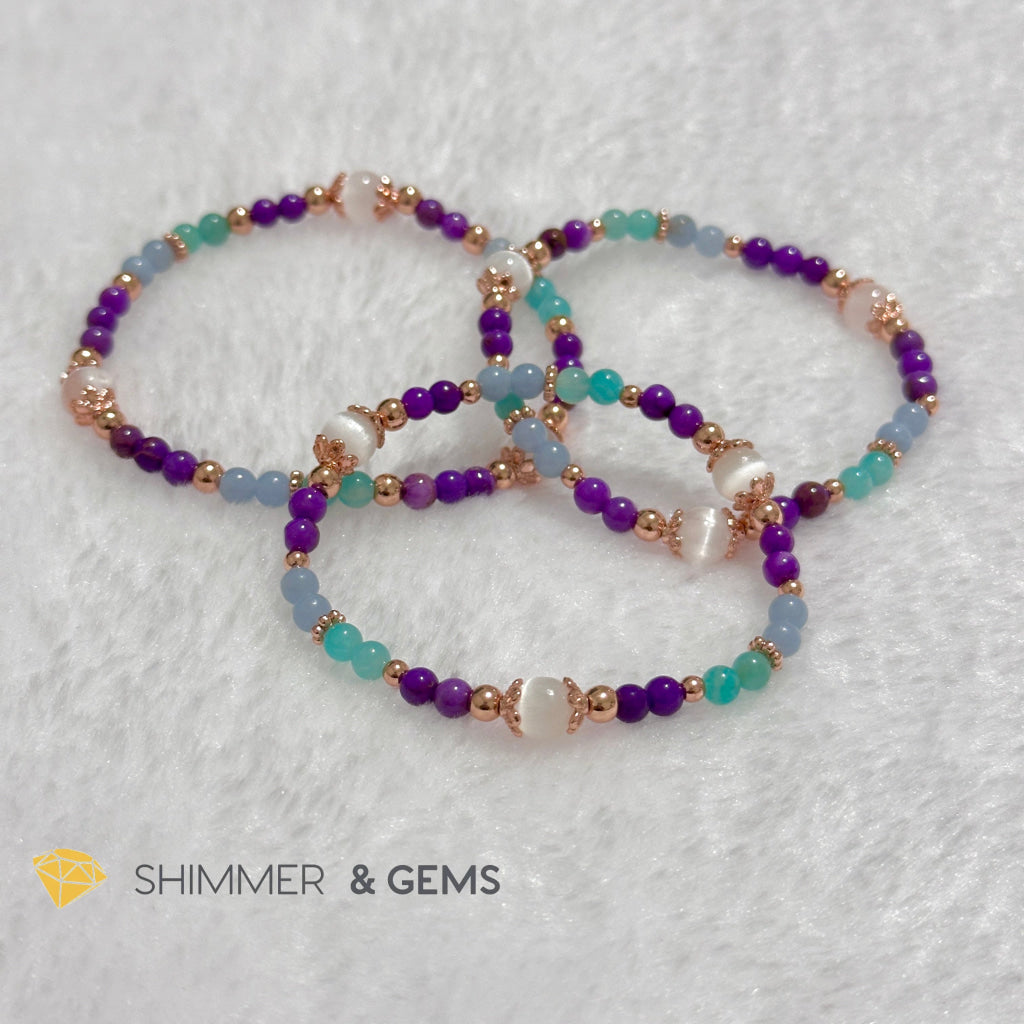 2024 New Year & Period 9 Lucky Bracelet (4mm) by Audrey