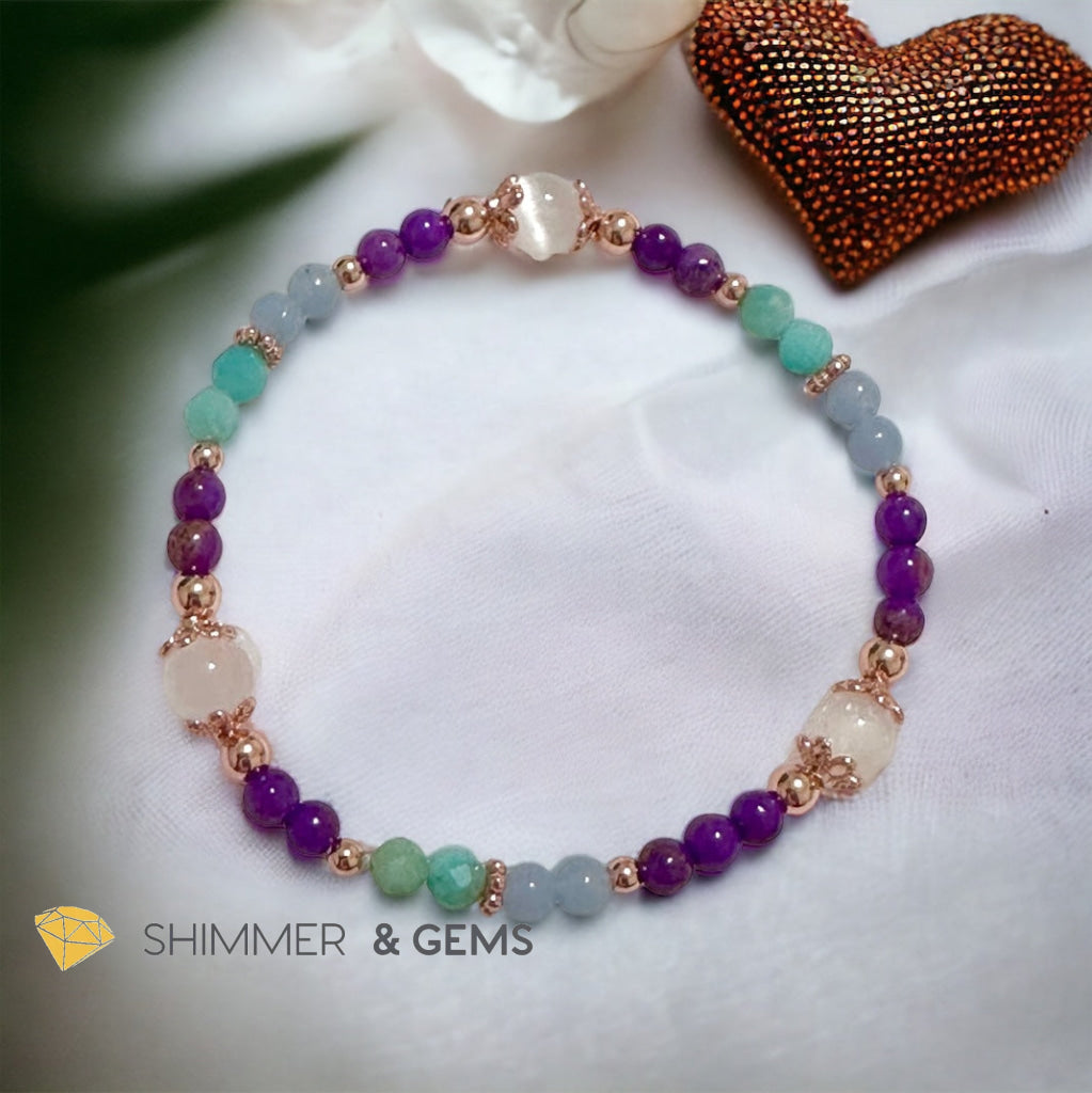2024 New Year & Period 9 Lucky Bracelet (4mm) by Audrey