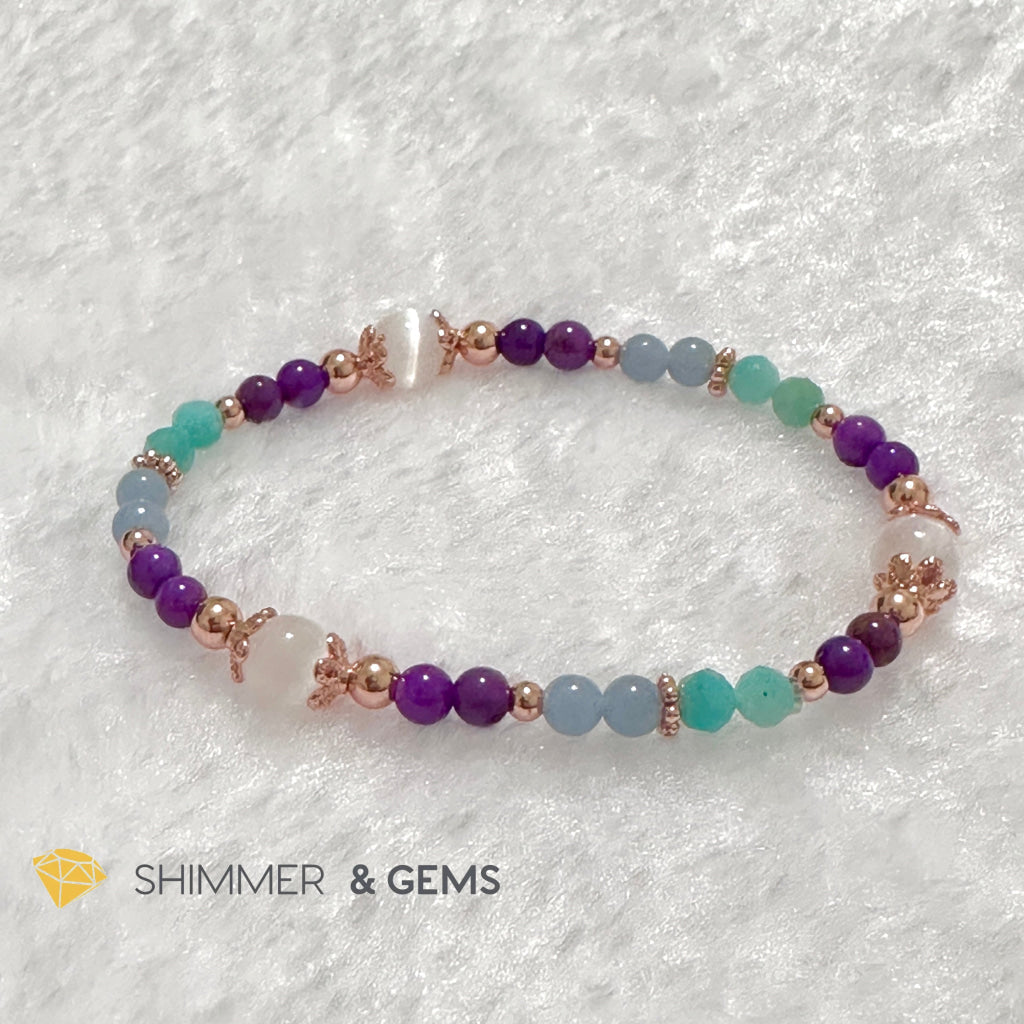 2024 New Year & Period 9 Lucky Bracelet (4mm) by Audrey