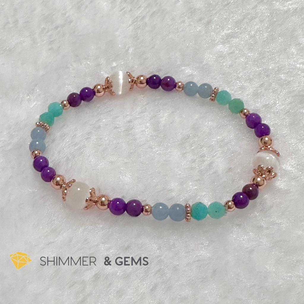 2024 New Year & Period 9 Lucky Bracelet (4mm) by Audrey