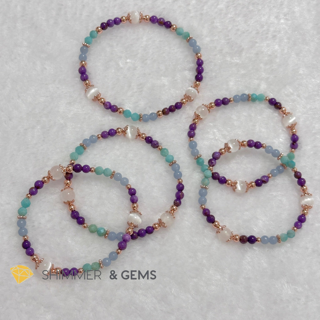 2024 New Year & Period 9 Lucky Bracelet (4mm) by Audrey
