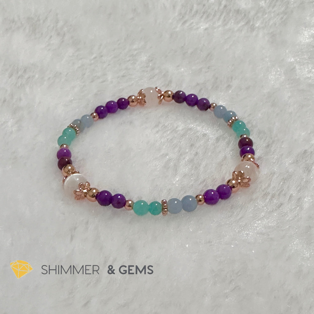 2024 New Year & Period 9 Lucky Bracelet (4mm) by Audrey