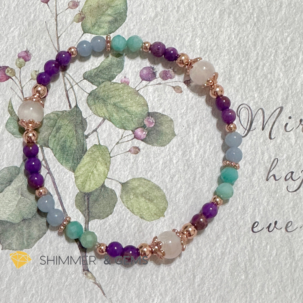 2024 New Year & Period 9 Lucky Bracelet (4mm) by Audrey