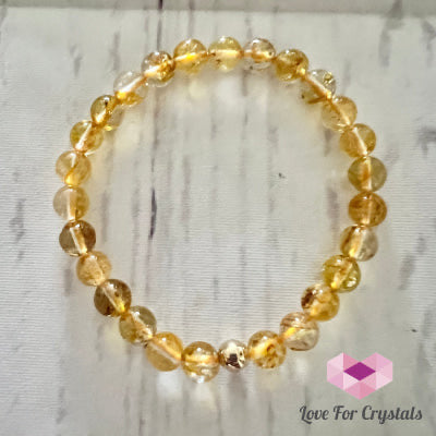 Golden Topaz 6mm Bracelet