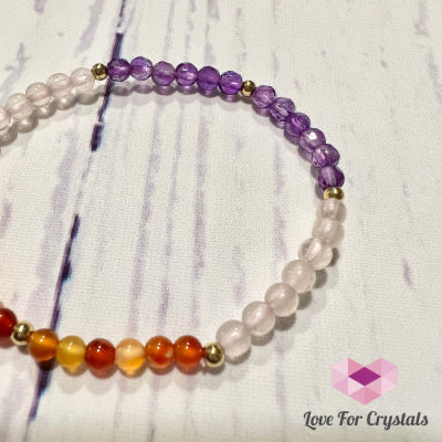 Happy Vibes 4mm Bracelet