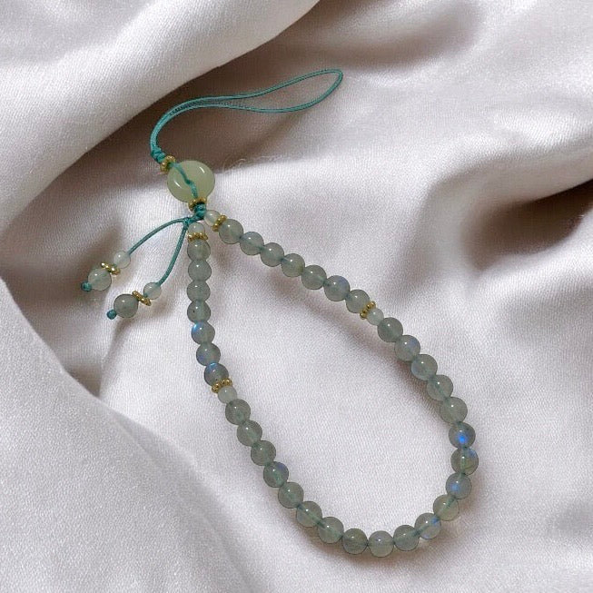 Labradorite Phone Strap 6mm