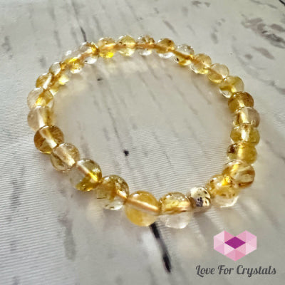 Golden Topaz 6mm Bracelet