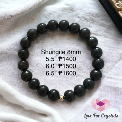 Shungite Bracelet 8mm
