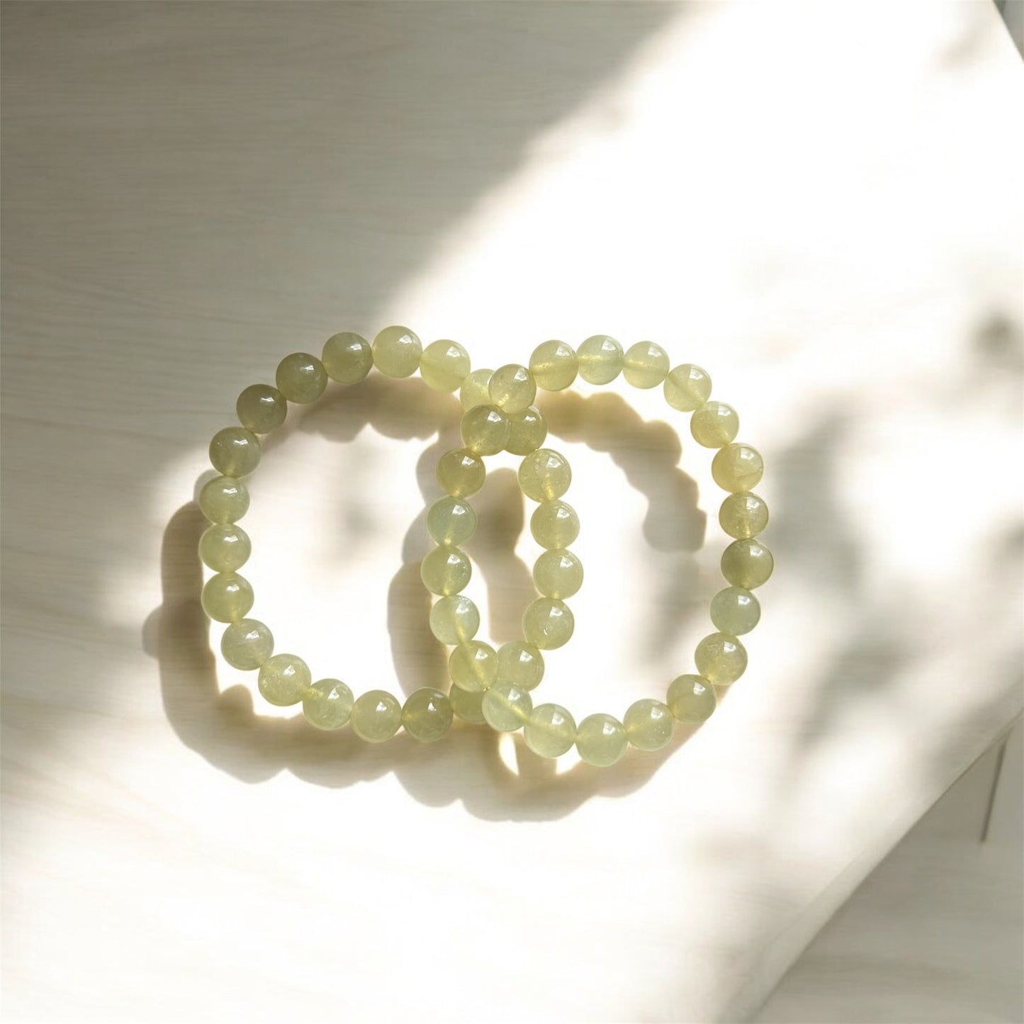 Golden Beryl Heliodor 8mm Bracelet