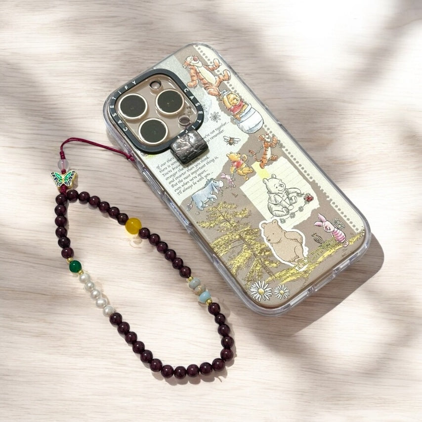 Garnet Phone Strap 6mm