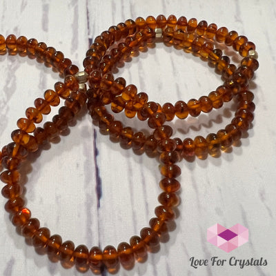 Amber Rondelle Bracelet