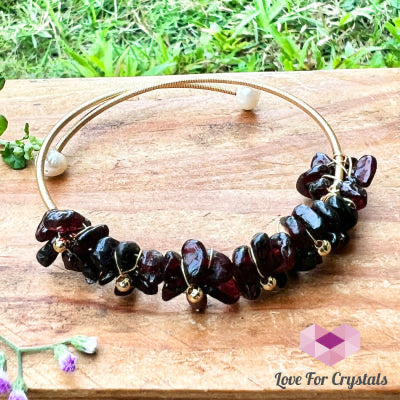Garnet Bangle