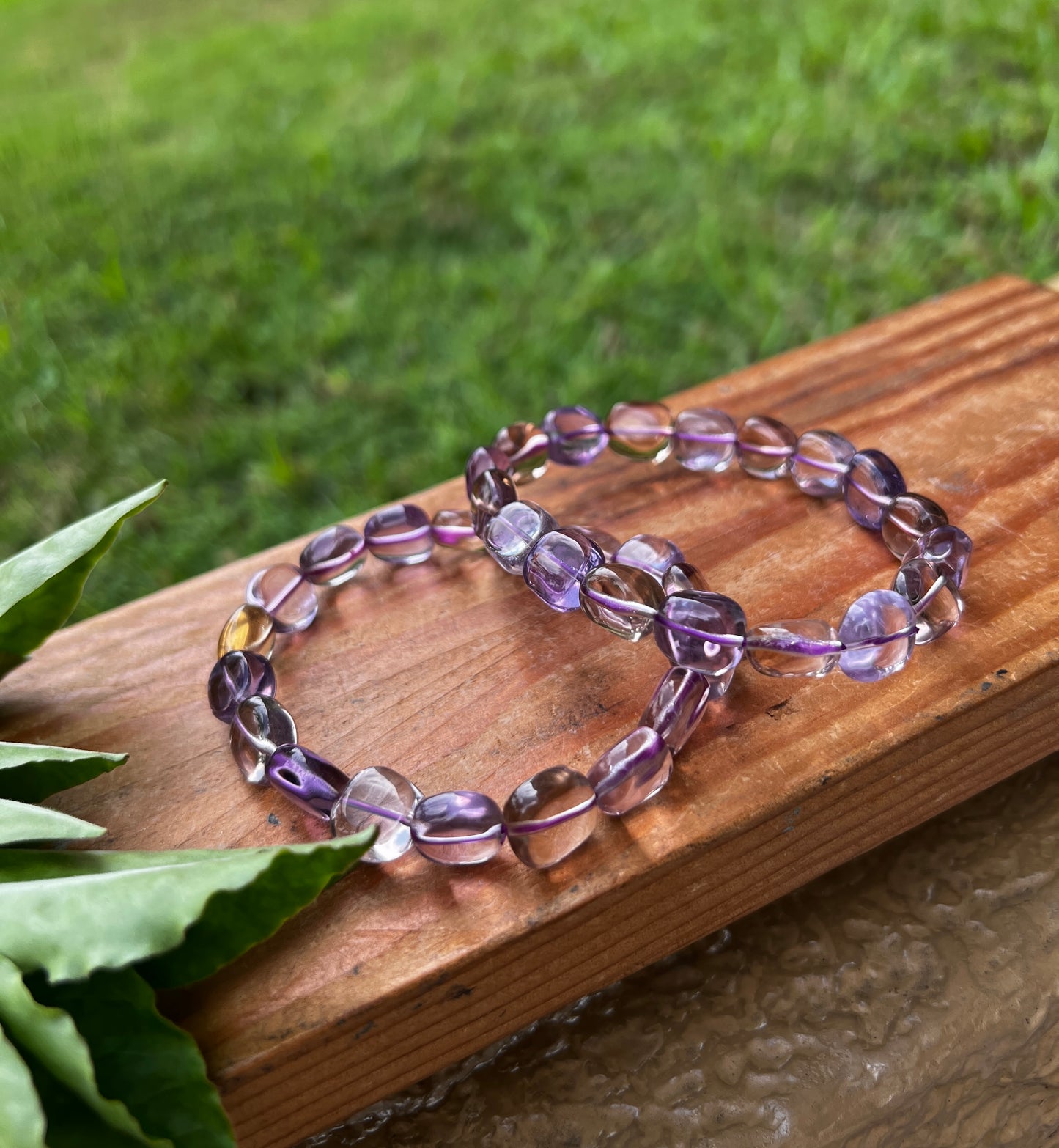 Ametrine Nugget Bracelet