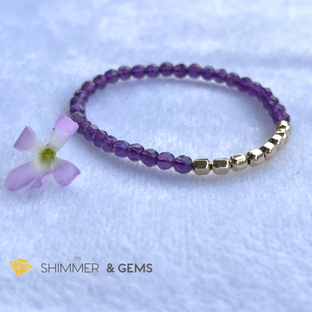 Amethyst Fortune 8 Bracelet (Peace) Bracelets