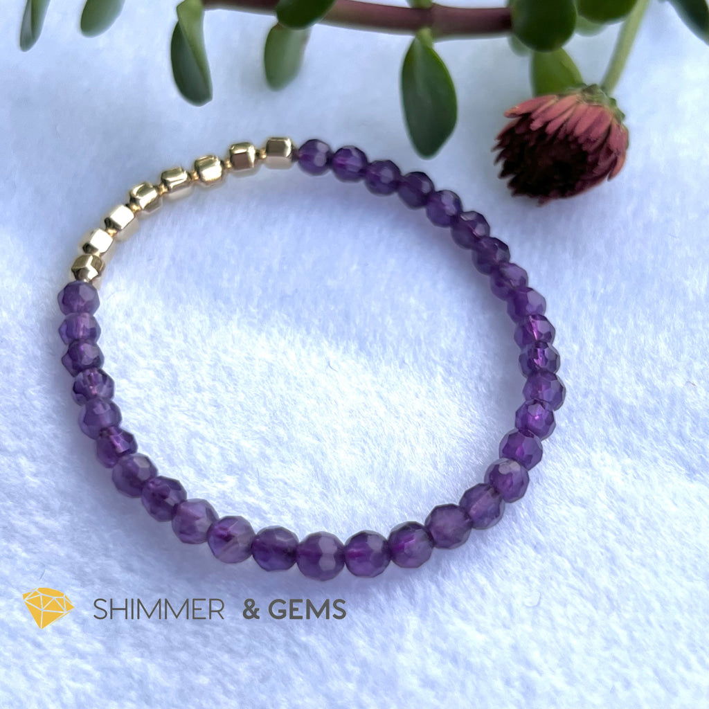 Amethyst Fortune 8 Bracelet (Peace) Bracelets