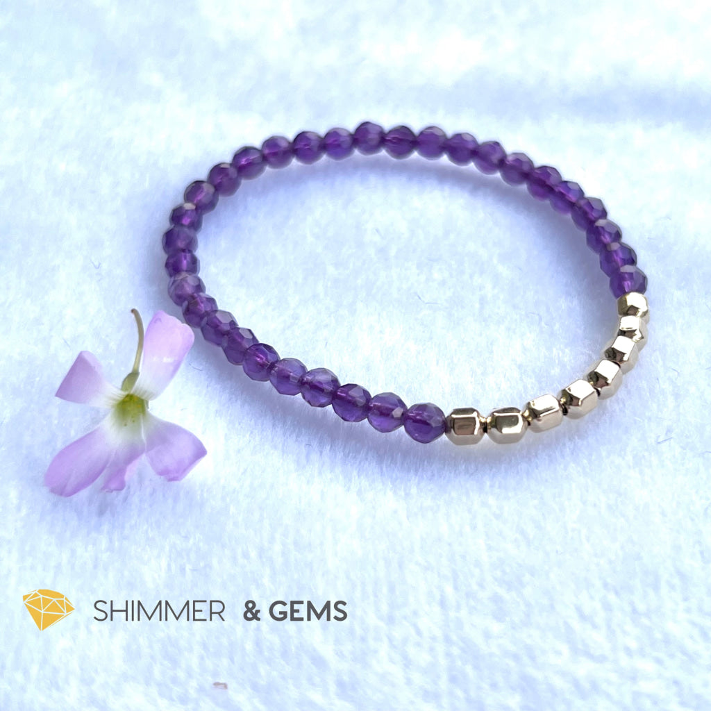Amethyst Fortune 8 Bracelet (Peace) Bracelets