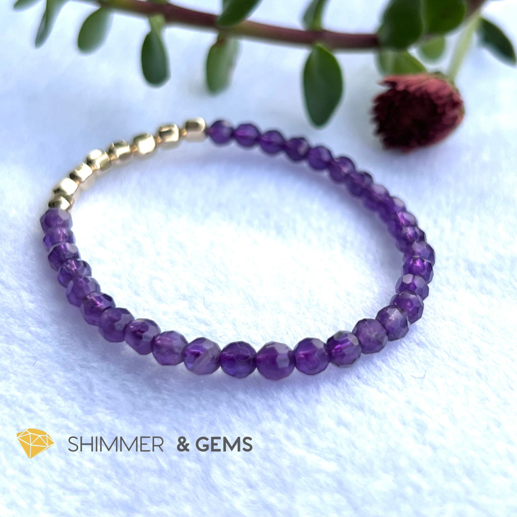 Amethyst Fortune 8 Bracelet (Peace) Bracelets