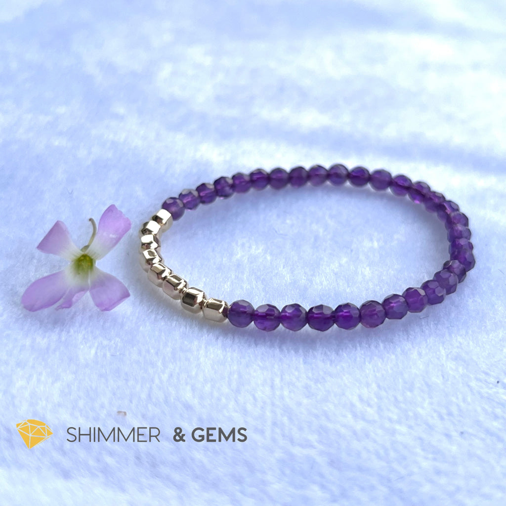 Amethyst Fortune 8 Bracelet (Peace) Bracelets