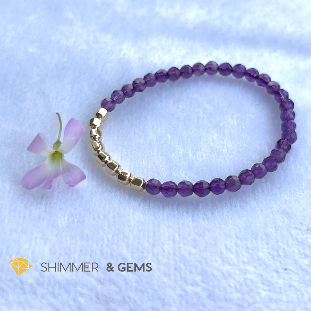 Amethyst Fortune 8 Bracelet (Peace) Bracelets