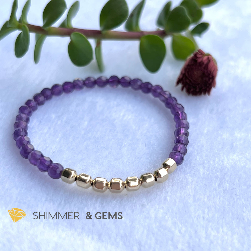 Amethyst Fortune 8 Bracelet (Peace) Bracelets