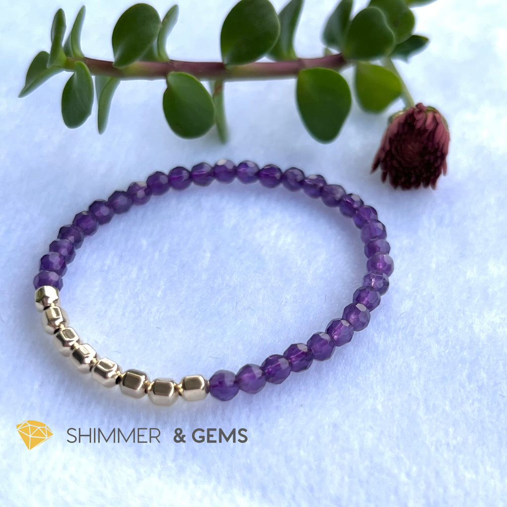 Amethyst Fortune 8 Bracelet (Peace) Bracelets