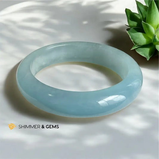 Aquamarine Bangle 6.5” Bangle
