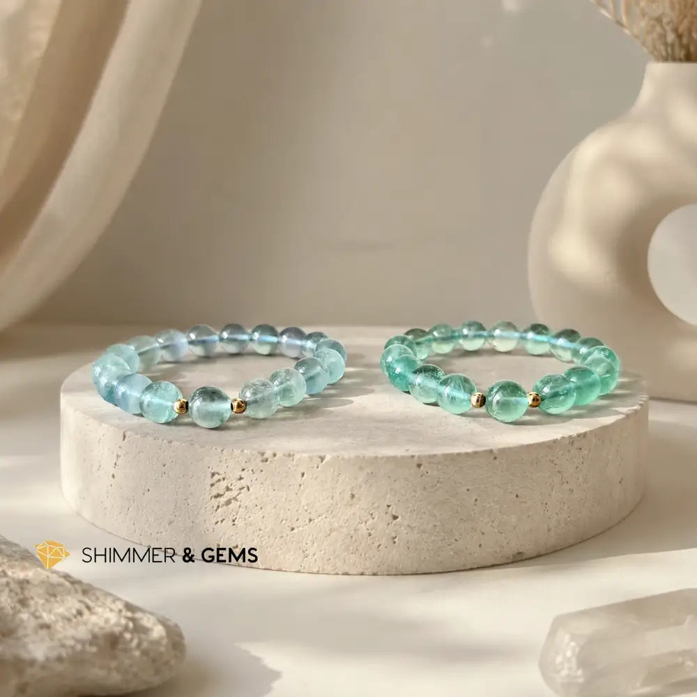 Blue Fluorite 10mm Bracelet