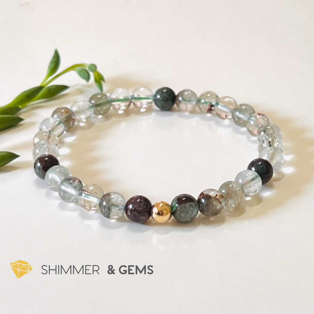 Green Phantom 6Mm Healing Bracelet ( Bracelets