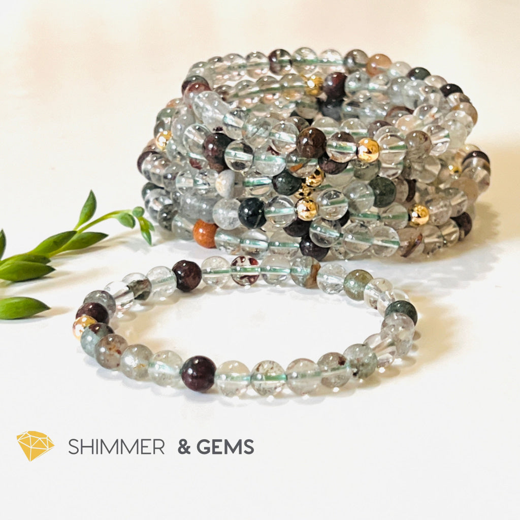 Green Phantom 6Mm Healing Bracelet ( Bracelets