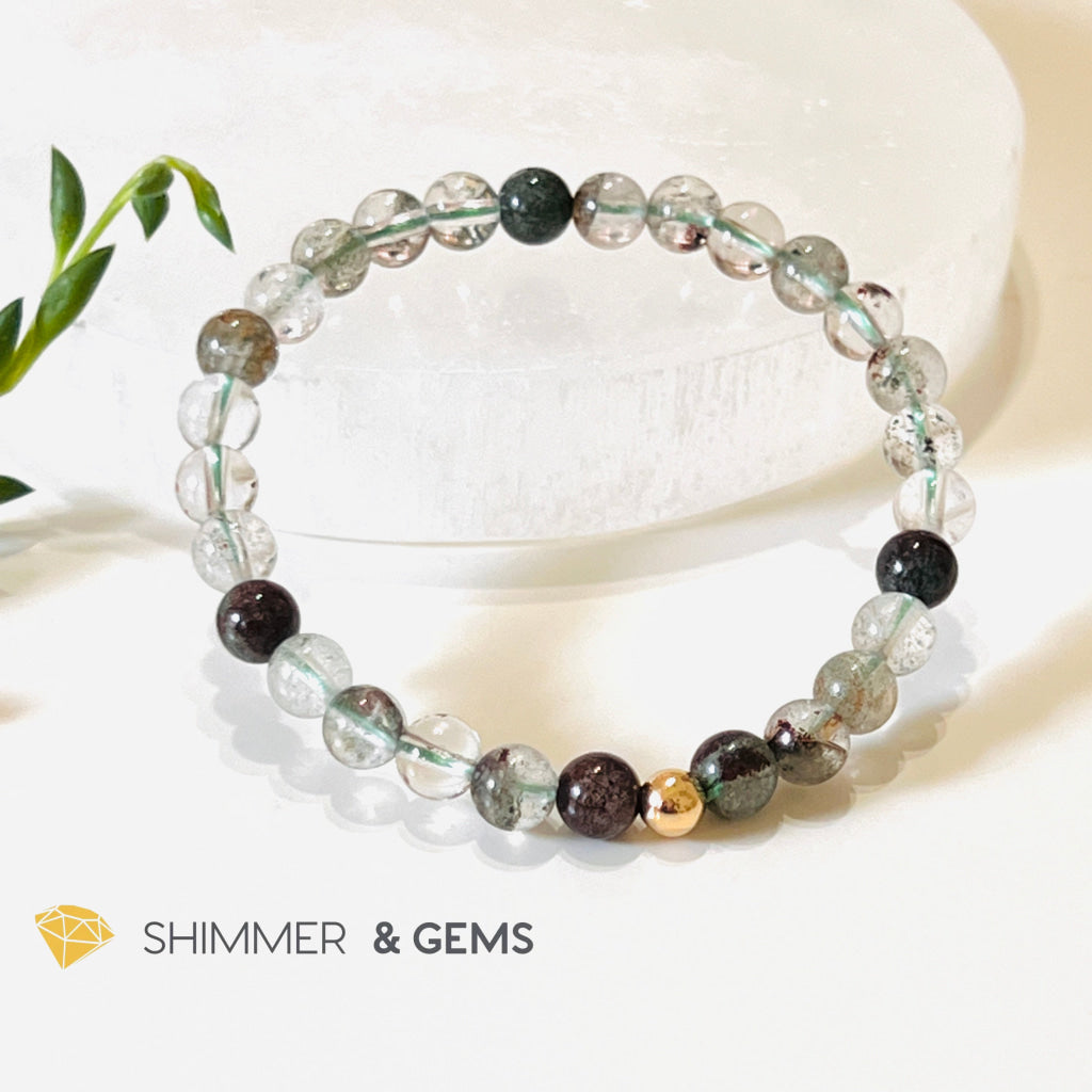 Green Phantom 6Mm Healing Bracelet ( Bracelets