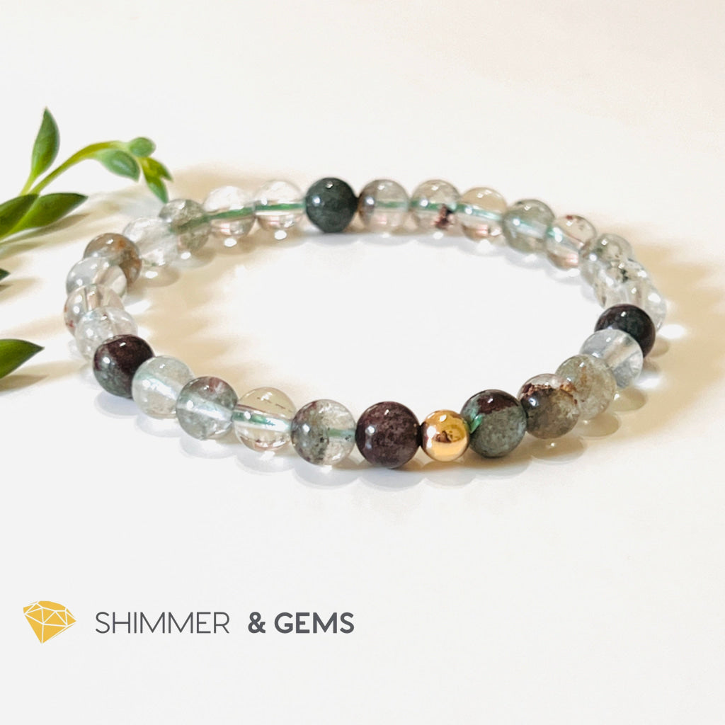 Green Phantom 6Mm Healing Bracelet ( Bracelets