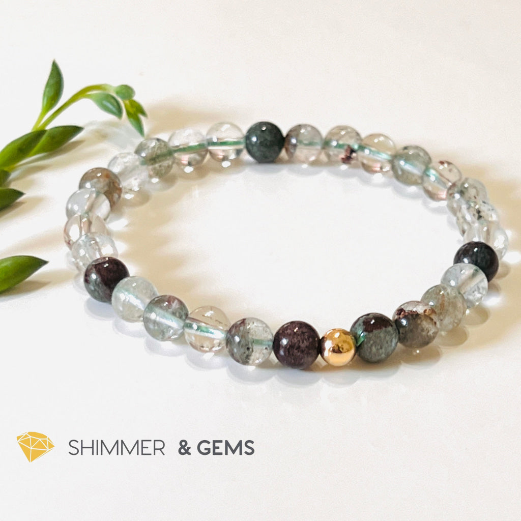 Green Phantom 6Mm Healing Bracelet ( Bracelets