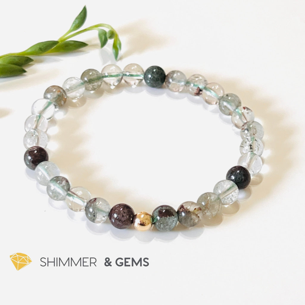 Green Phantom 6Mm Healing Bracelet ( Bracelets
