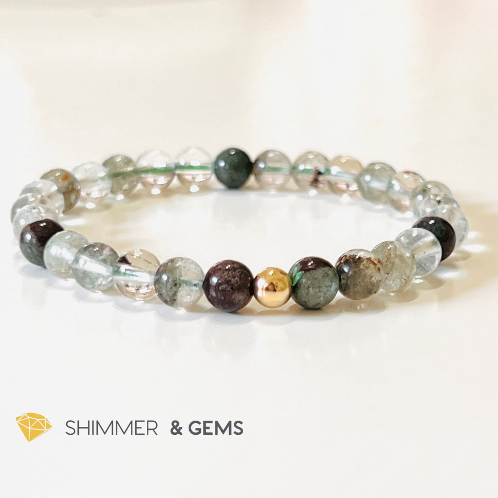 Green Phantom 6Mm Healing Bracelet ( Bracelets