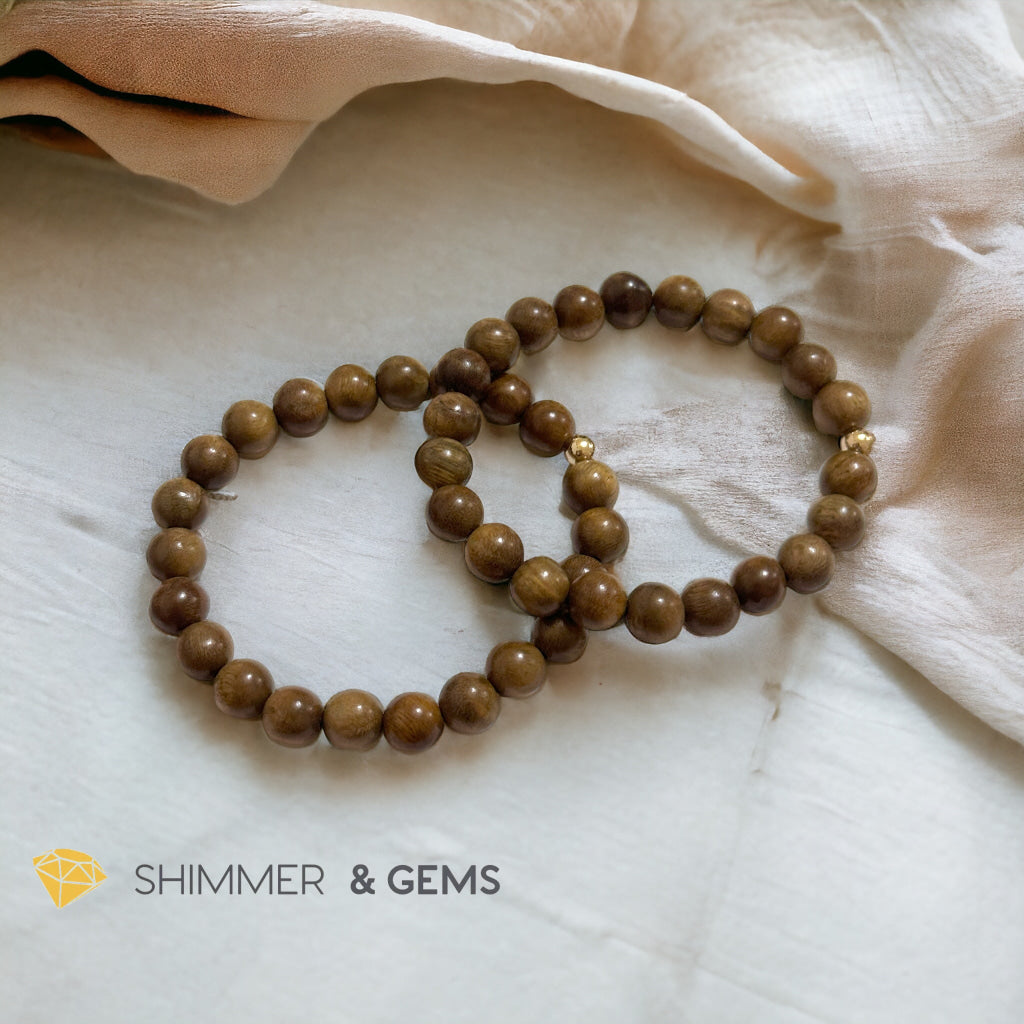 Green Rosewood 8mm Bracelet (Argentina)
